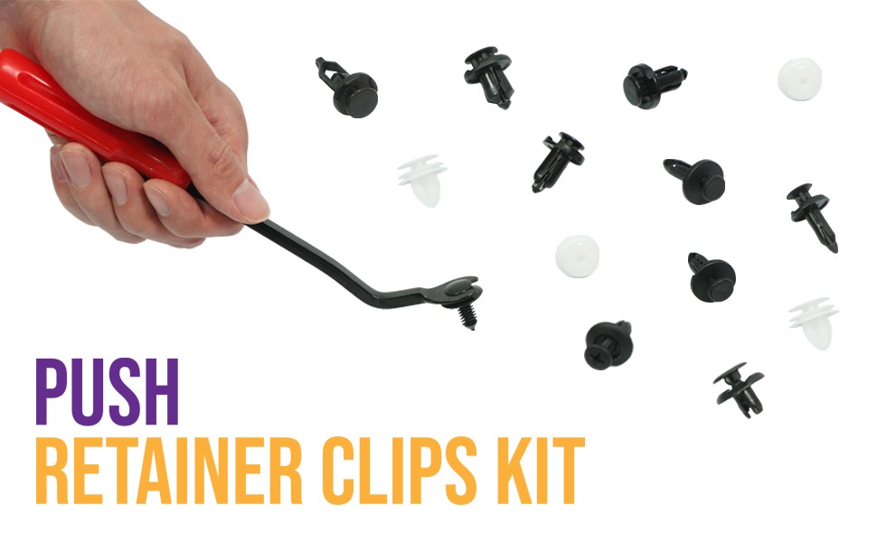 accesorios para vehiculos - Kit de clips con herramientas saca clips para carro, reparacion, vehiculo
