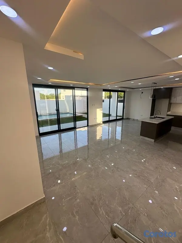 casas vacacionales y villas - venta de Villa con piscina en punta cana República Dominicana 11
