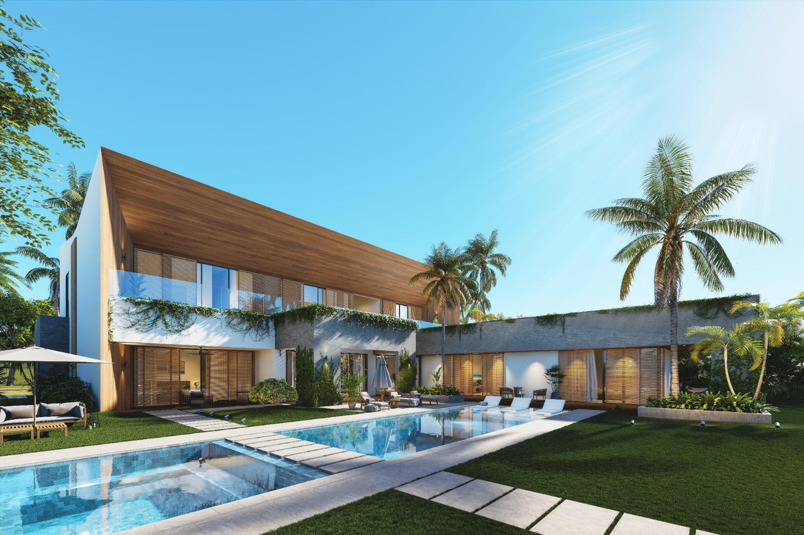 casas vacacionales y villas - Villa de 2 niveles en Cap Cana - Luxury Homes 3