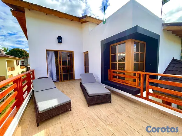 casas vacacionales y villas - villa moderna en venta en jarabacoa  9