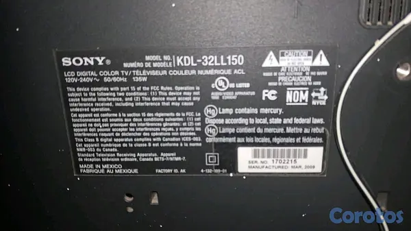 electrodomesticos - TV Sony Bravia 32"
 3