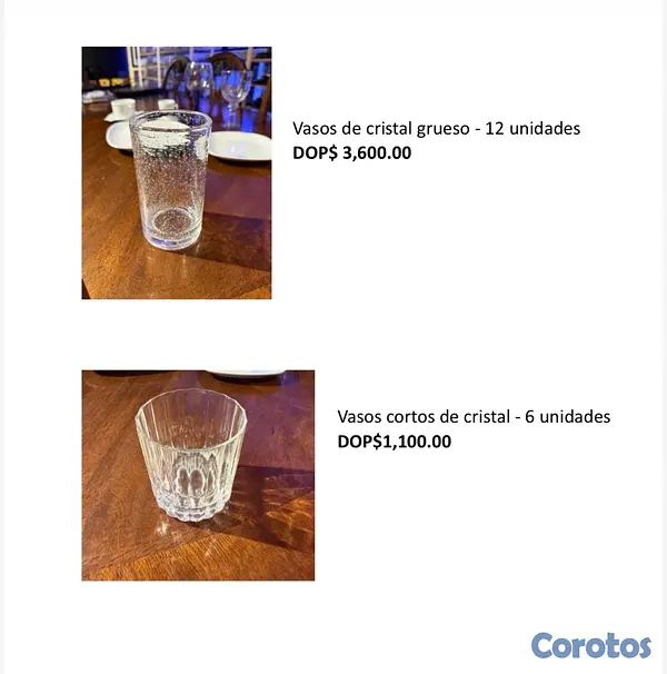 cocina - Tazas, copas y platos 2