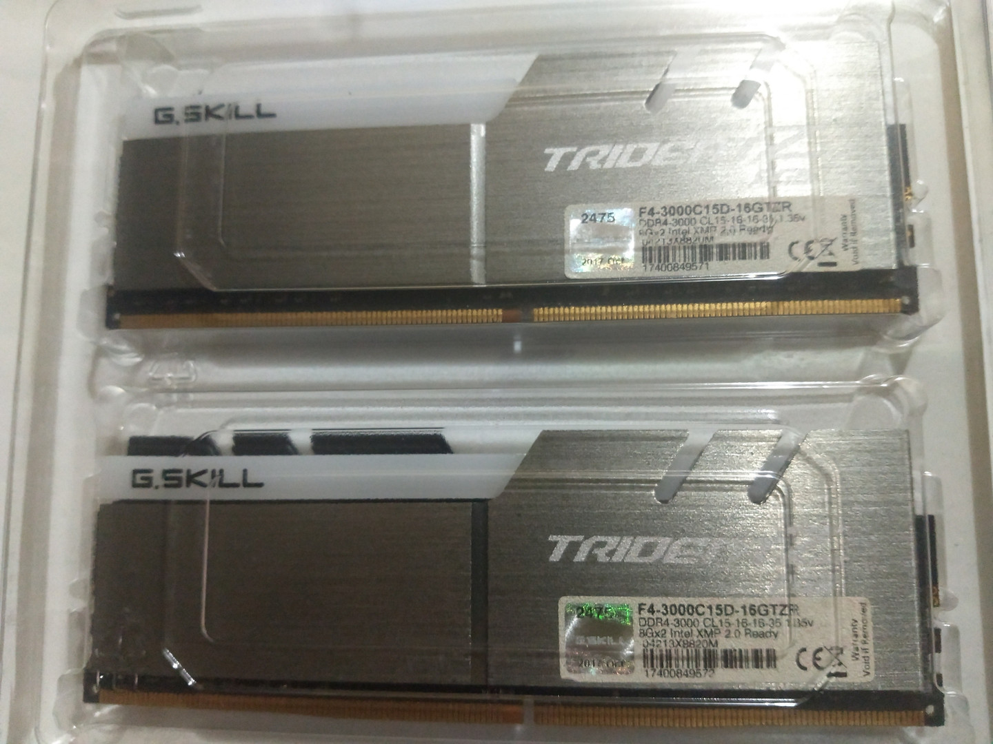computadoras y laptops - G.SKILL Trident Z RGB 32GB DDR4 1