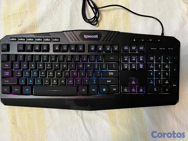 accesorios para electronica - 🔥OFERTA🔥 MOUSE+TECLADO GAMER MARCA REDRAGON  4