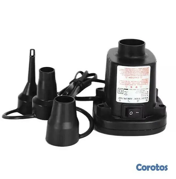 otros electronicos - Bomba de aire eléctrica multifuncional con 3 boquillas GR-109 (Oferta) 3