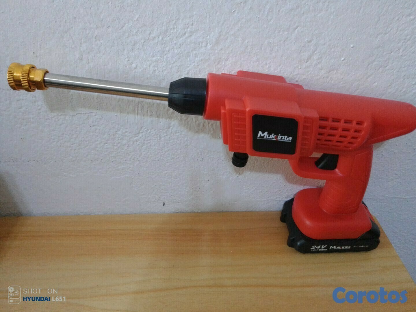 herramientas, jardines y exterior - PISTOLA DE AGUA A PRESIÓN 24V MUKINTA JMT-1044 6