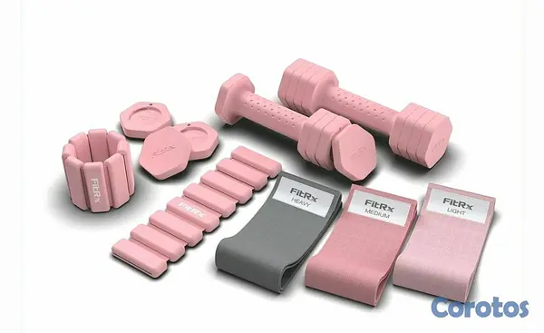 bicicletas y accesorios - FitRx Conjunto para Entrenamiento con Pesas y Bandas Ajustables 3