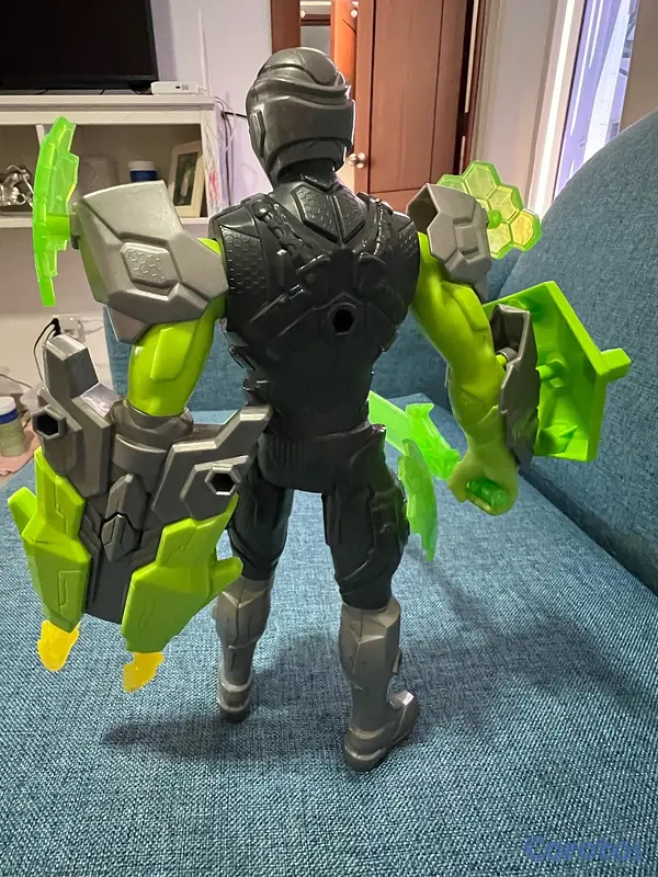 juguetes - Muñeco Max Steel Turbo Arma Dura.  5