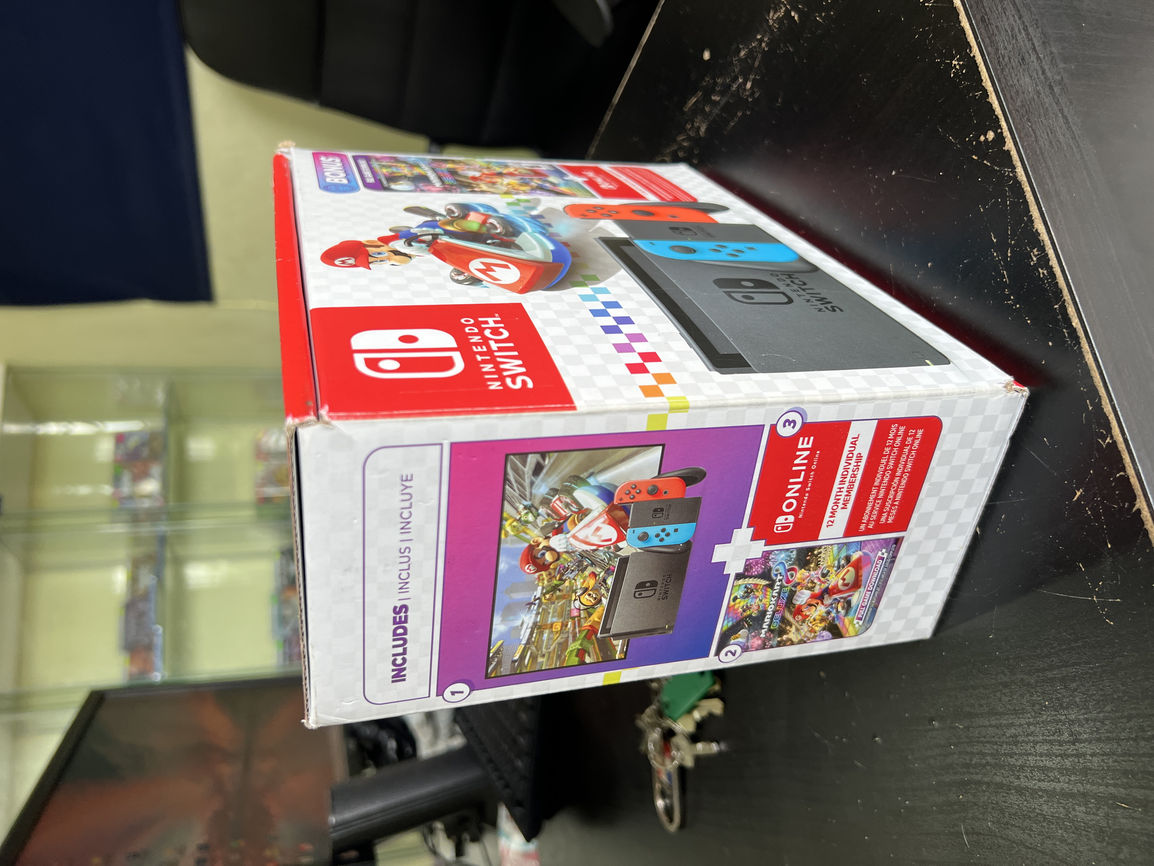 consolas y videojuegos - consola Nintendo switch v2 versión Mario kart  1
