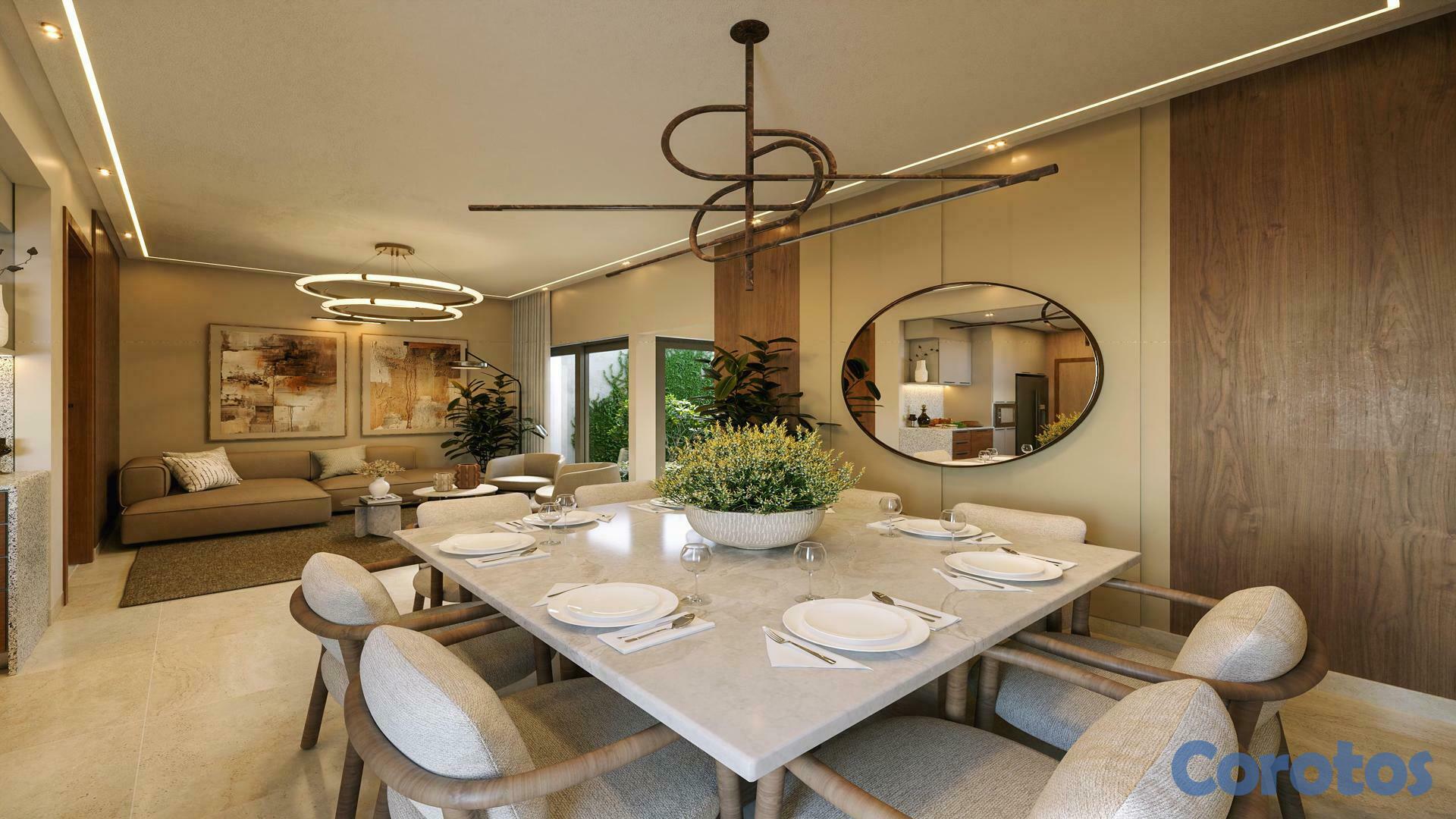 casas vacacionales y villas - Casas de 3 Habitaciones con Patio en Ecos Yard, Ave. Ecológica 4