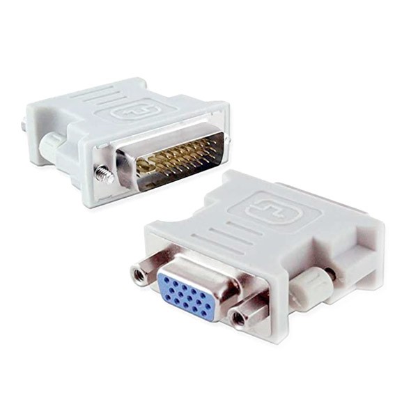 accesorios para electronica - Adaptador DVI a VGA hembra  0