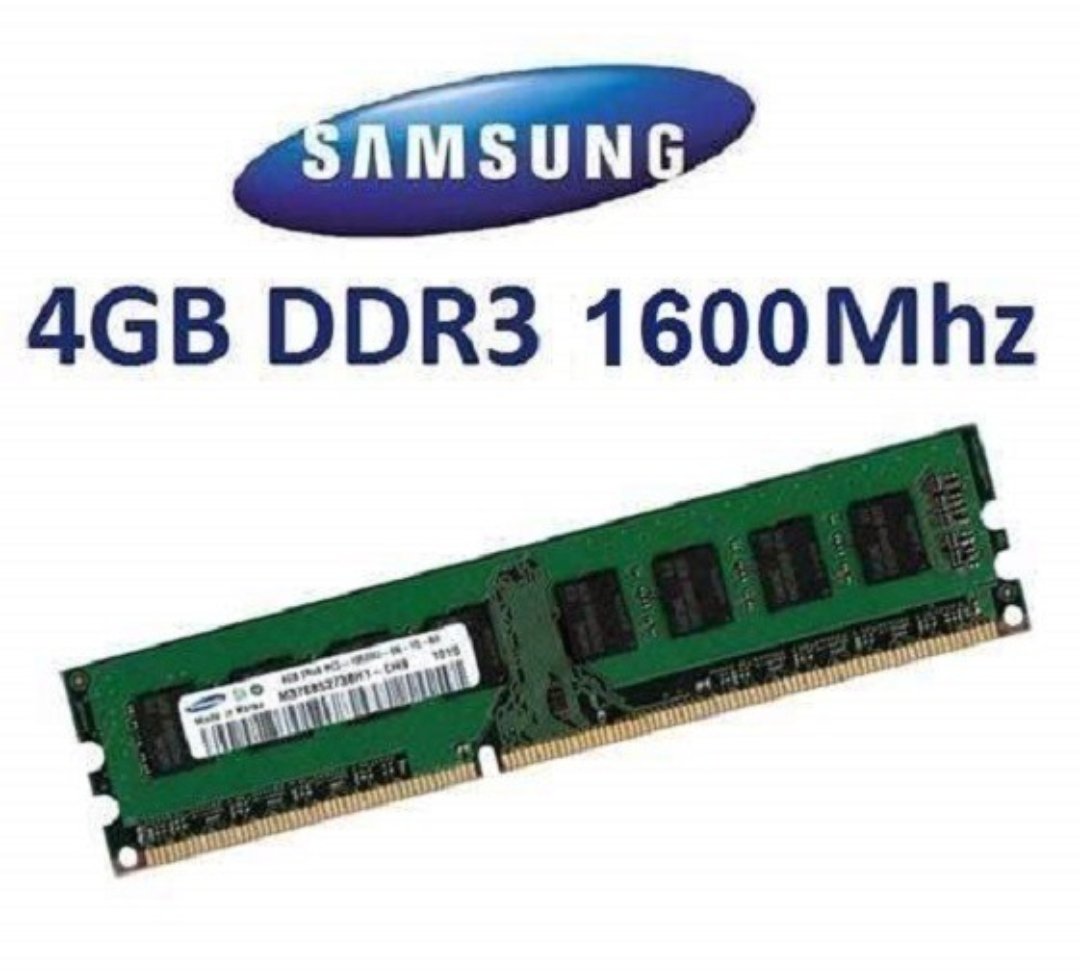 computadoras y laptops - MEMORIA DDR3  DE 4GB PARA PC   SAMSUNG  0