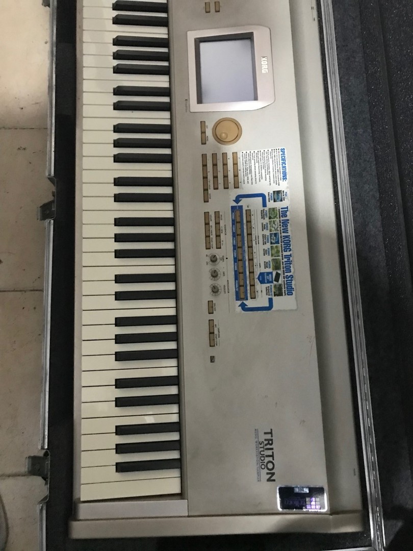instrumentos musicales - Teclado Keyboard Piano Korg Triton Pro Studio 88