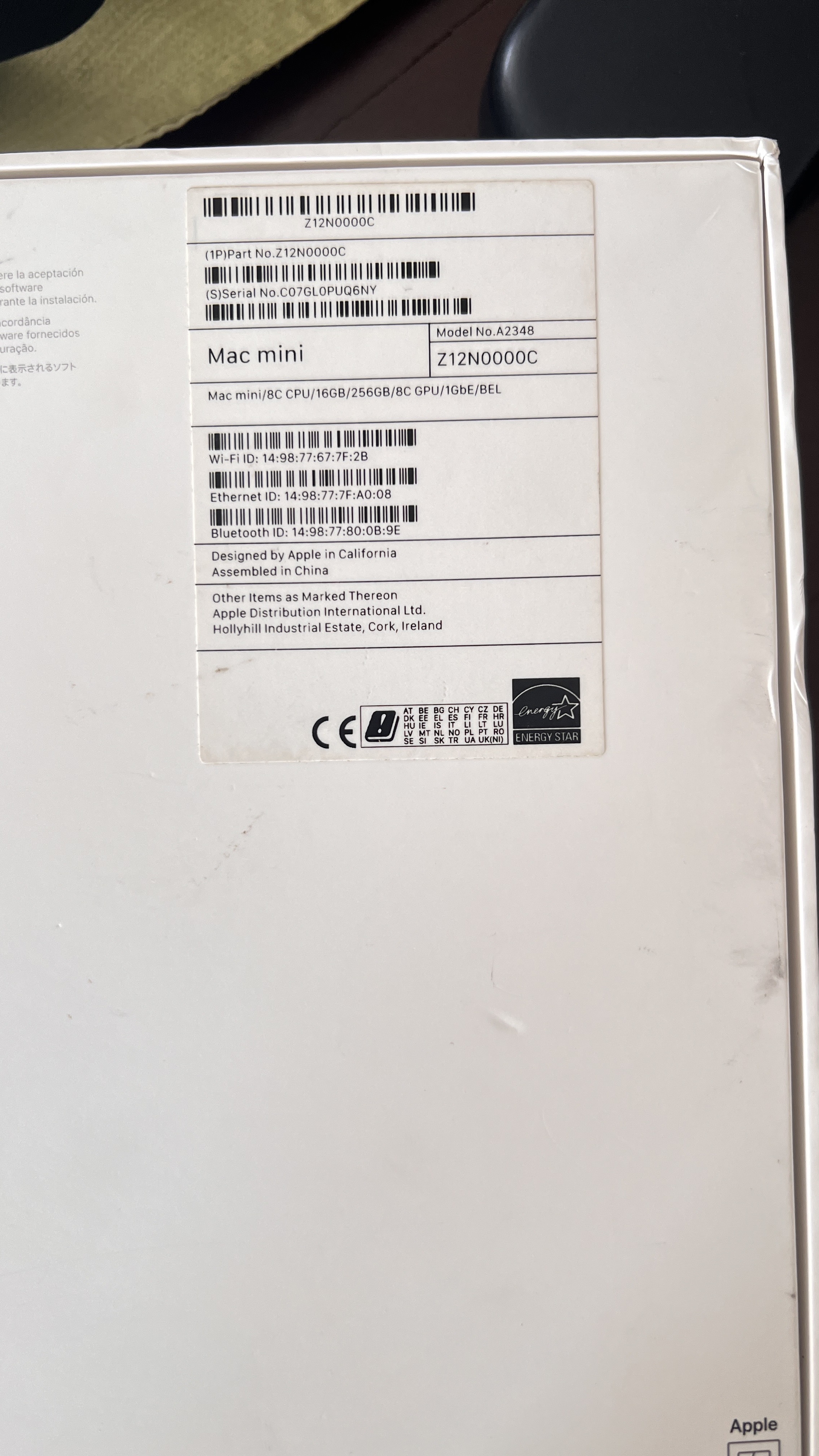 computadoras y laptops -  Mac mini,
procesador  M1 GB 16 de RAM 256 disco sólido
 4