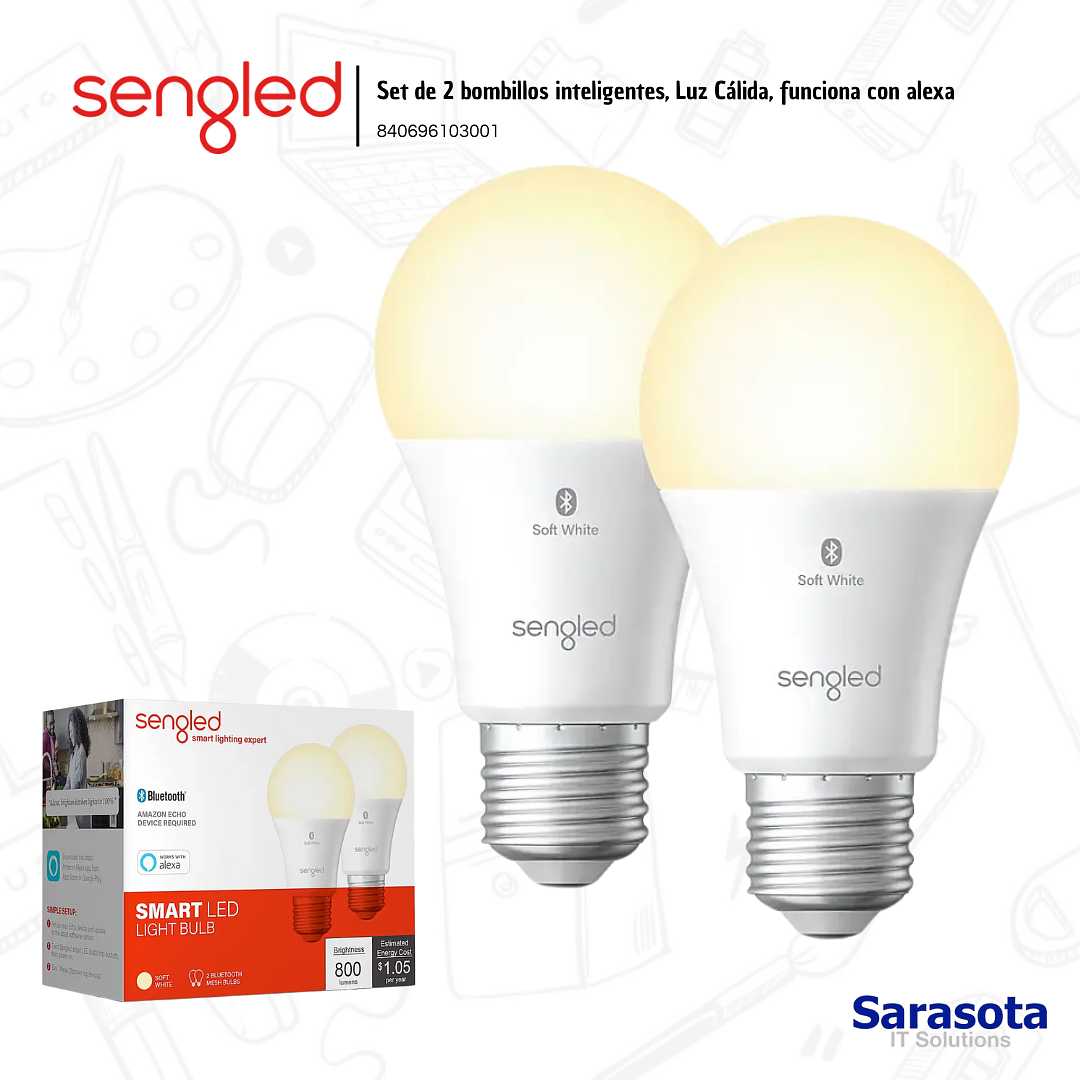accesorios para electronica - Sengled Set de 2 bombillos inteligentes 0