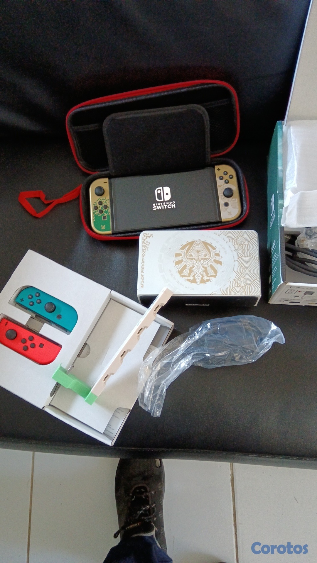 consolas y videojuegos - 
Nintendo switch oled edición zelda  3