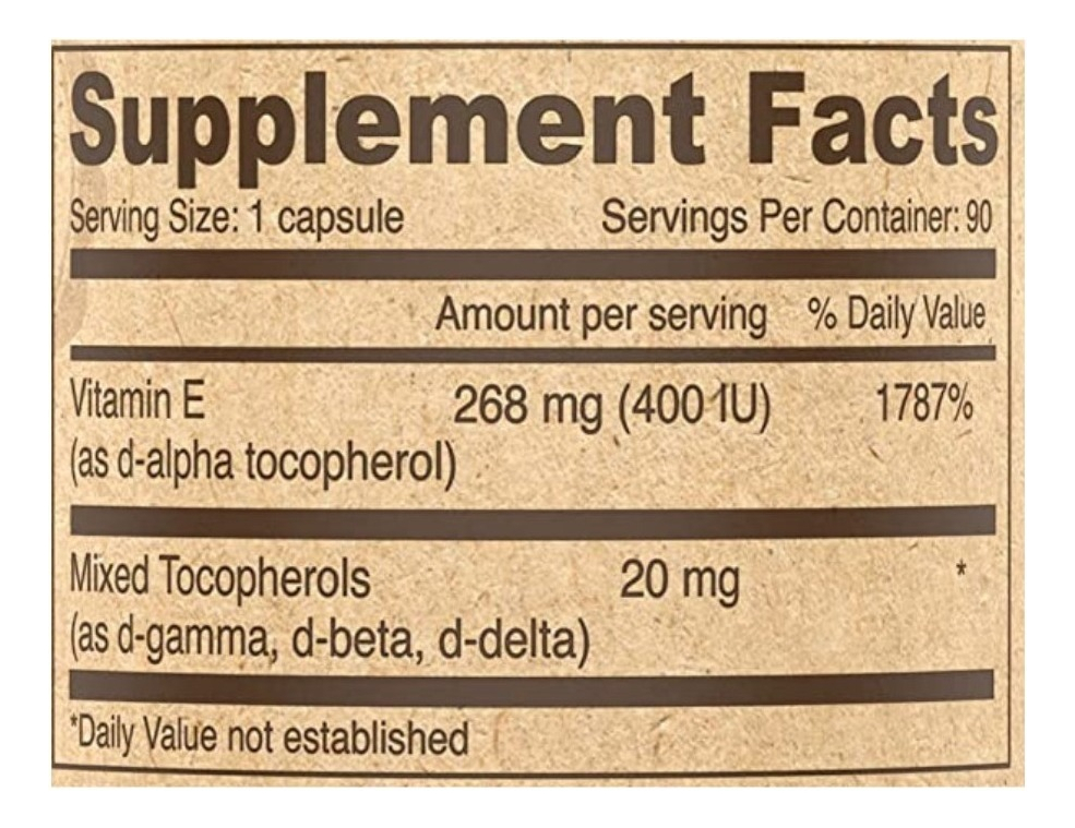 Salud y Equipamiento Médico - Vitamina E Deva Vegan Vitamins - U - Unidad A $3004 2