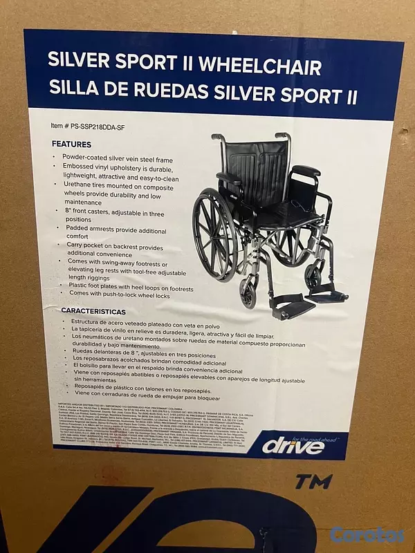 Salud y Equipamiento Médico - Silla de ruedas  5