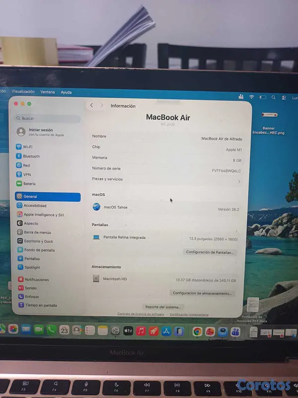computadoras y laptops - macbook air de 2020 3