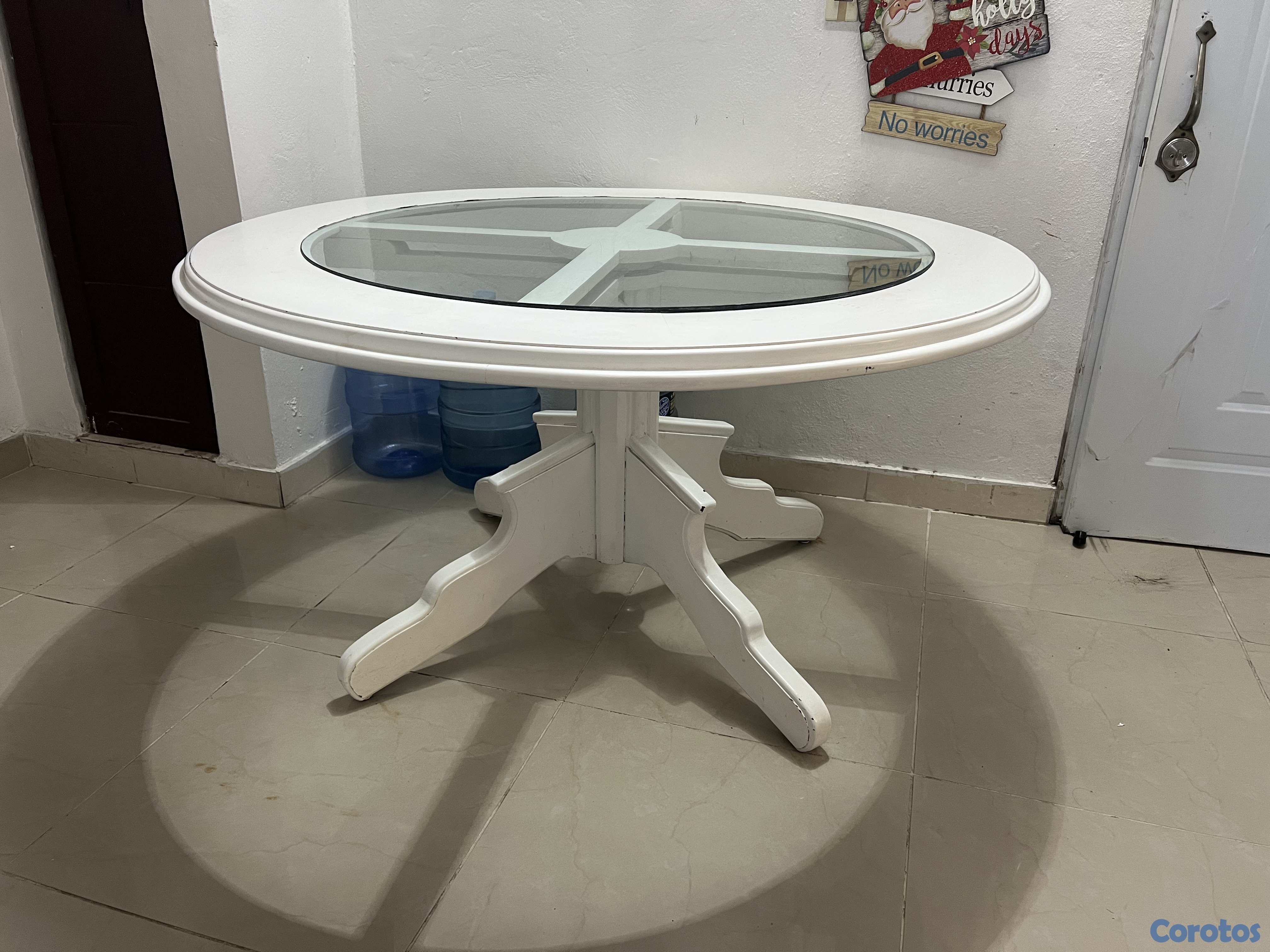 cocina - Mesa de comedor de caoba  2