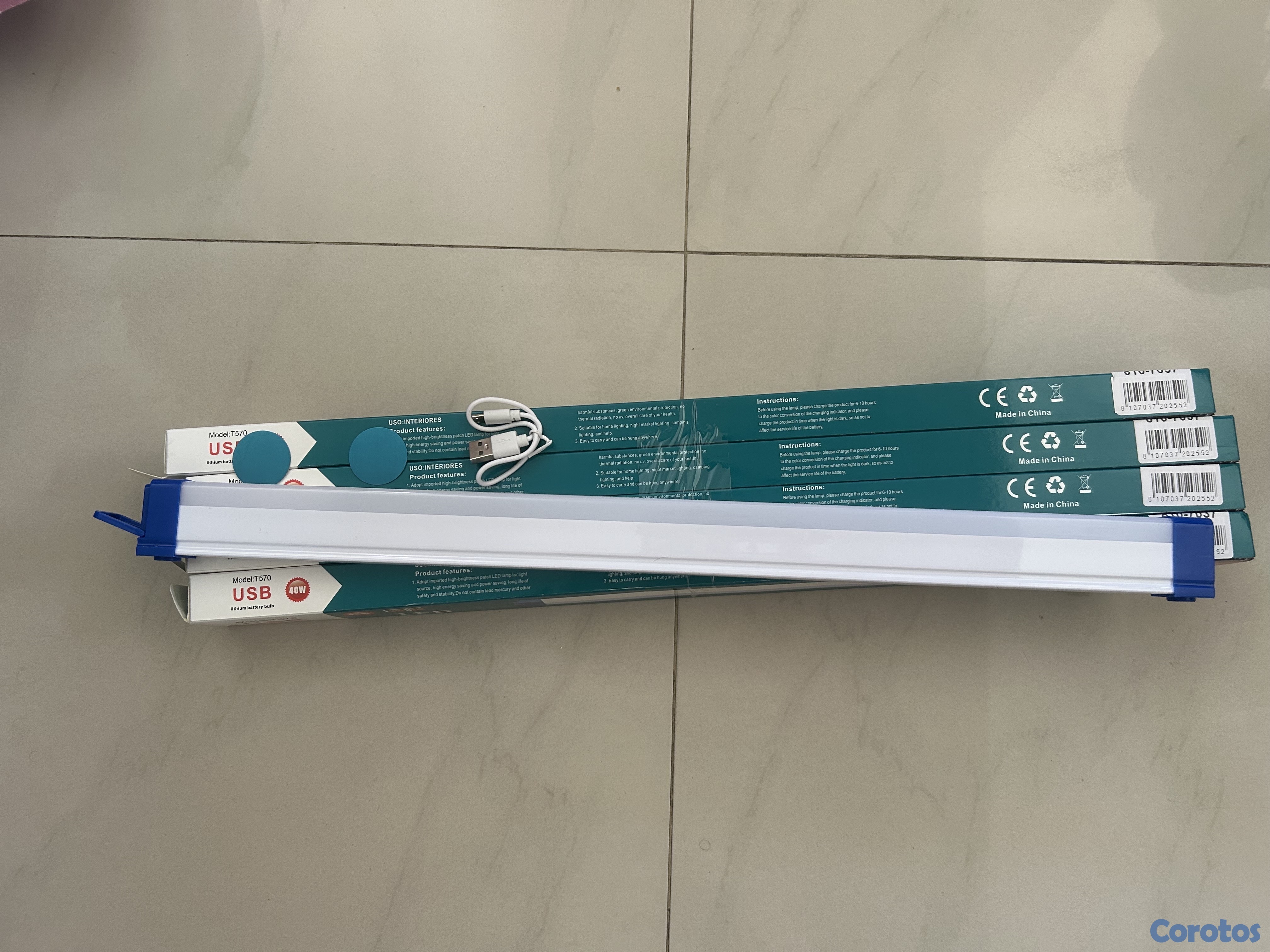 otros electronicos - Lámpara Led recargable.  2