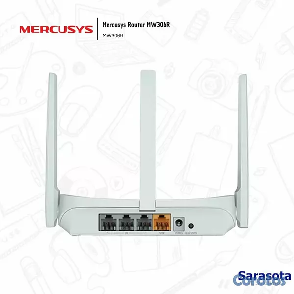 accesorios para electronica - Mercusys Router MW306R 3