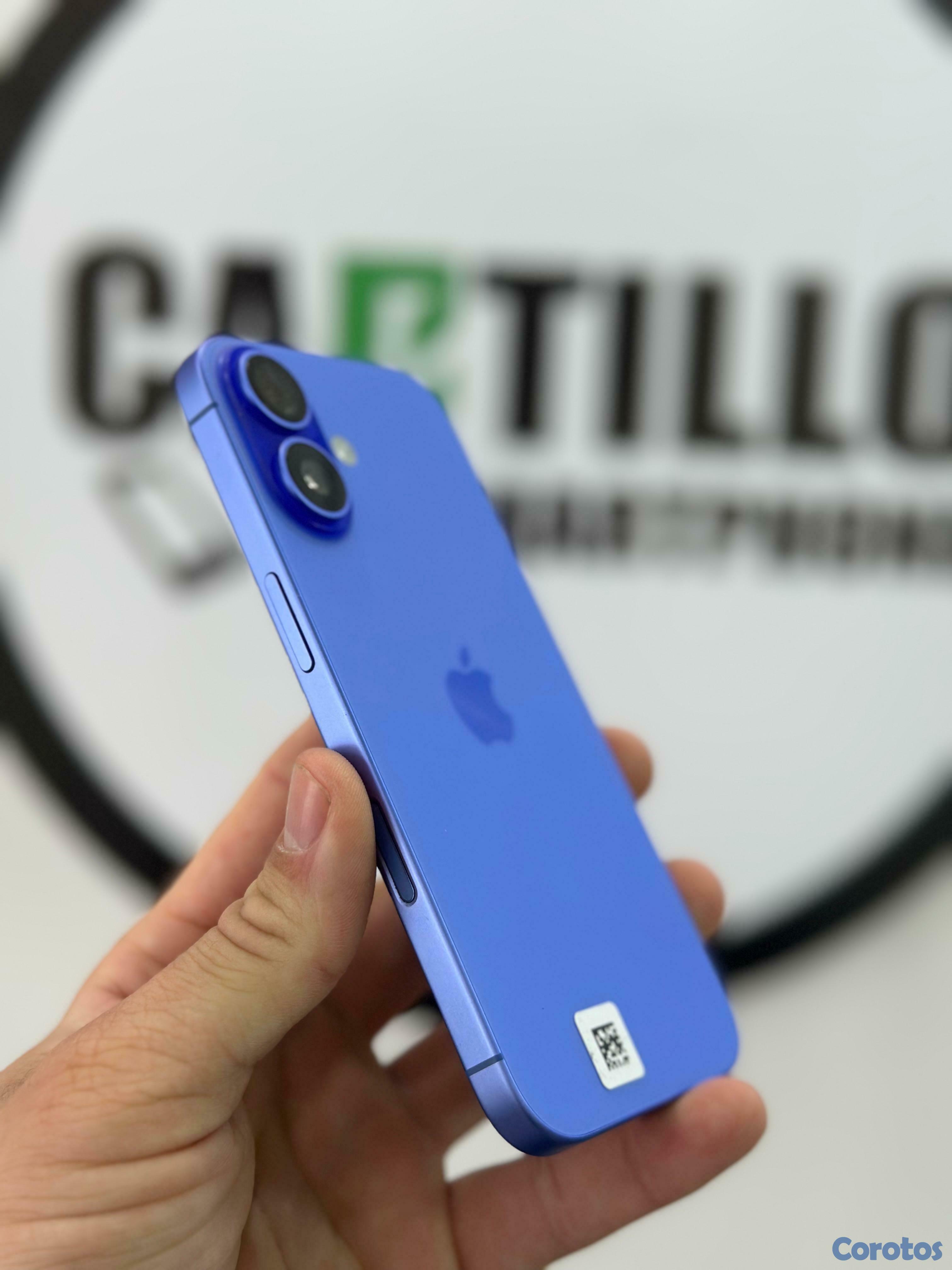 celulares y tabletas - iPhone 16 NORMAL AZUL 256GB Factory Unlocked 1