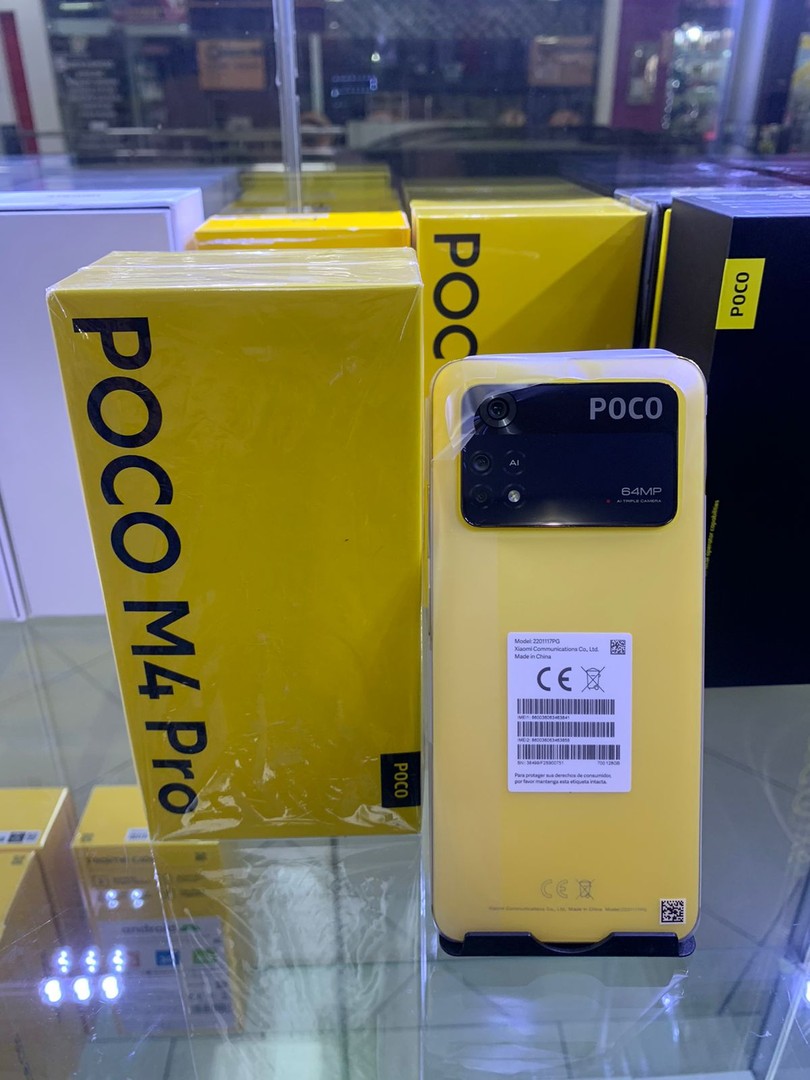 celulares y tabletas - 
XIAOMI POCO M4 PRO 5G 128GB + 6GB