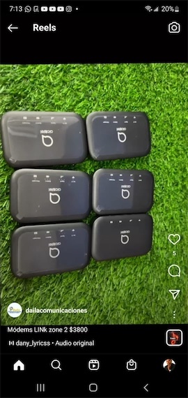 celulares y tabletas - Alcatel link 2  1