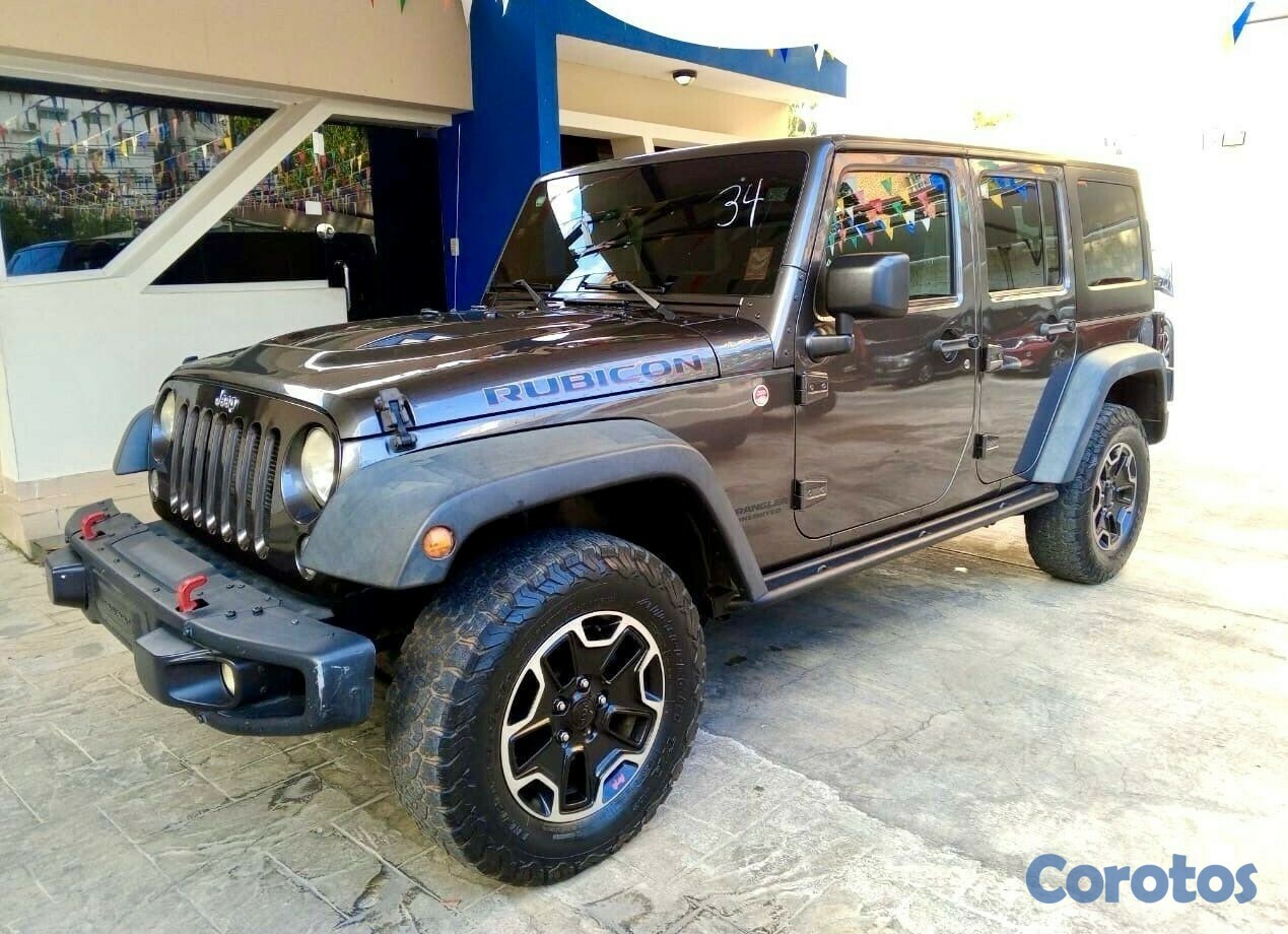 jeepetas y camionetas - JEEP WRANGLER UNLIMITED RUBICON 4X4 2014 1