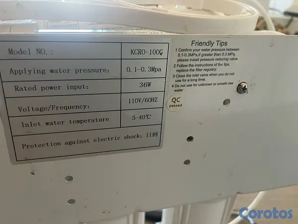electrodomesticos - reverse osmosis filtro de agua 8