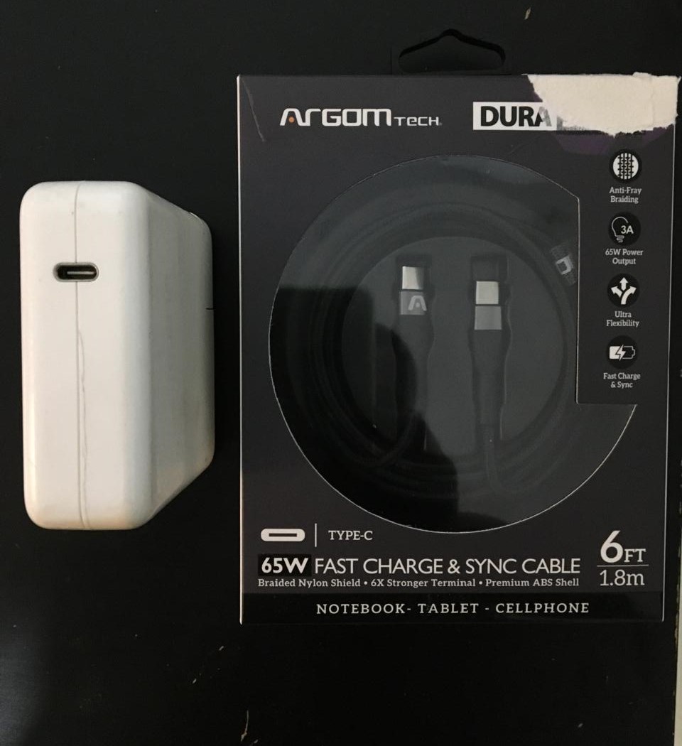 accesorios para electronica - Cargador Apple 87W Conexión USB-C para MacBook Pro 2