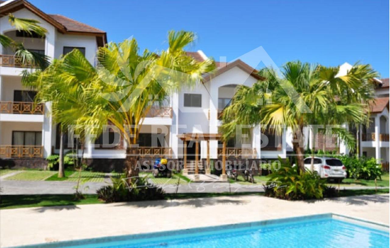 apartamentos - APARTAMENTO DE 2 HABITACIONES CON PISCINA Y ÁREA COMÚN