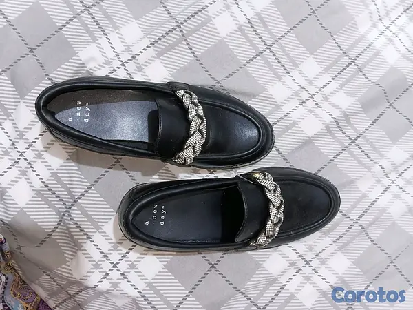 zapatos para mujer - Mocasines negros 3