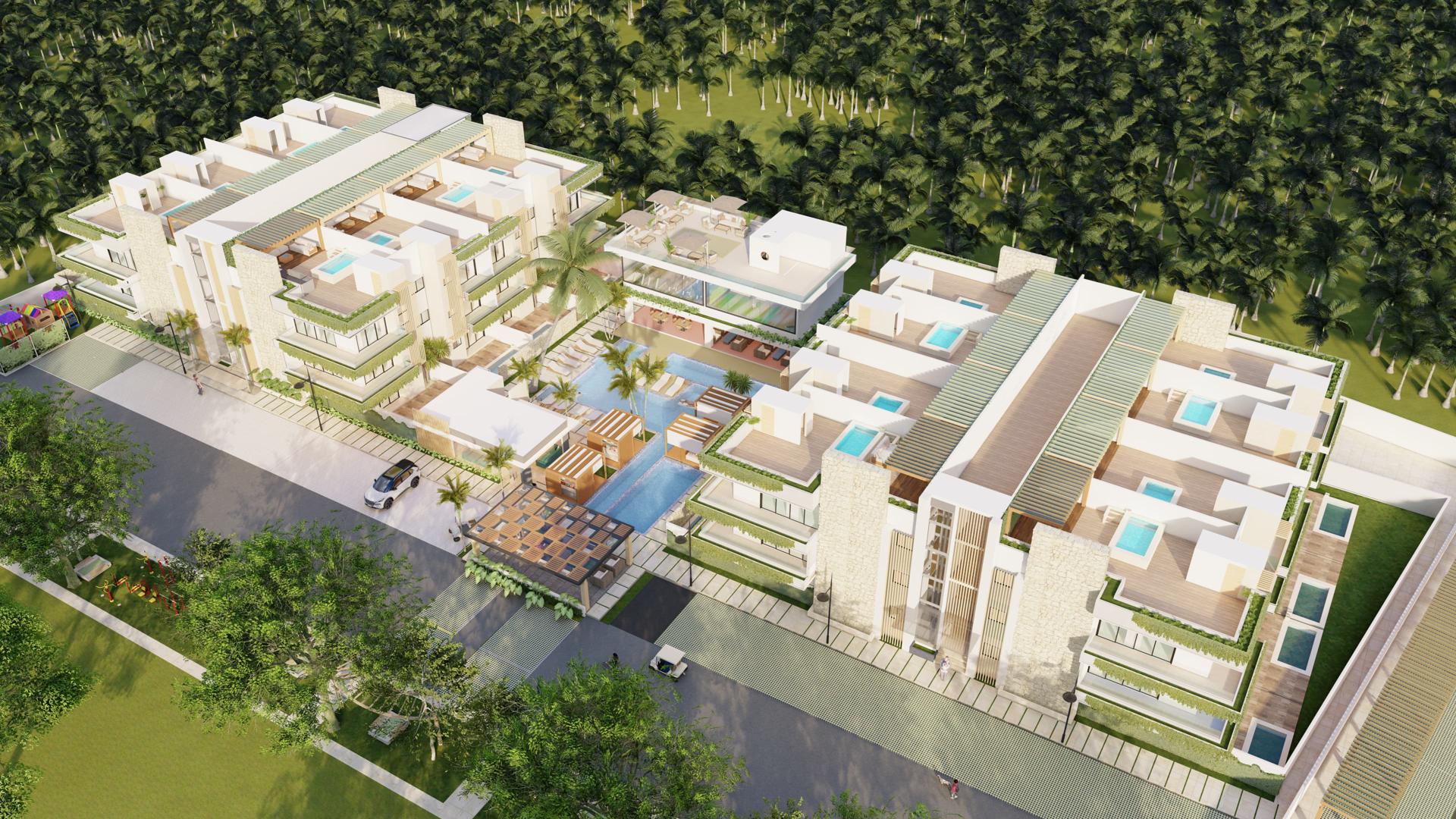 apartamentos - PROYECTO DE APARTAMENTOS EN PUNTA CANA BAVAROARO 8