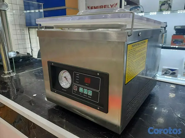 equipos profesionales - Maquina empacadora selladora al vacio empaquetadora envasadora industrial dz-260 6