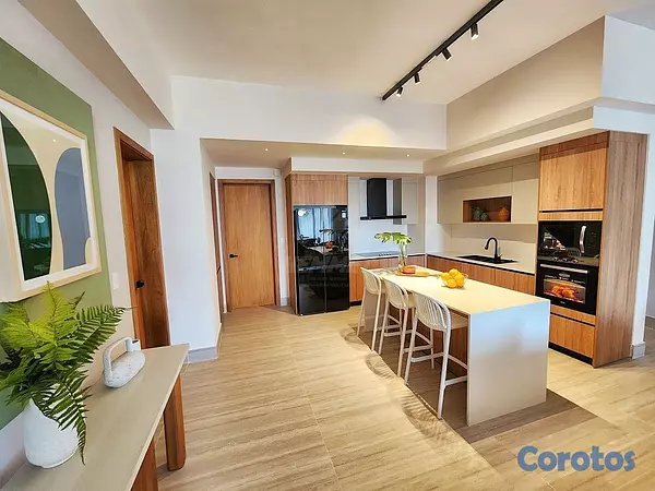 apartamentos - TORRE EXCLUSIVA AREA SOCIAL LOS CERROS GURABO STGO 4