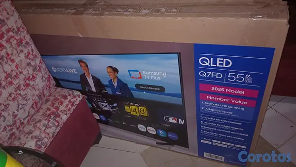 electrodomesticos - Tv de 55 pulgada Samsung . Blackdeker freidora  4
