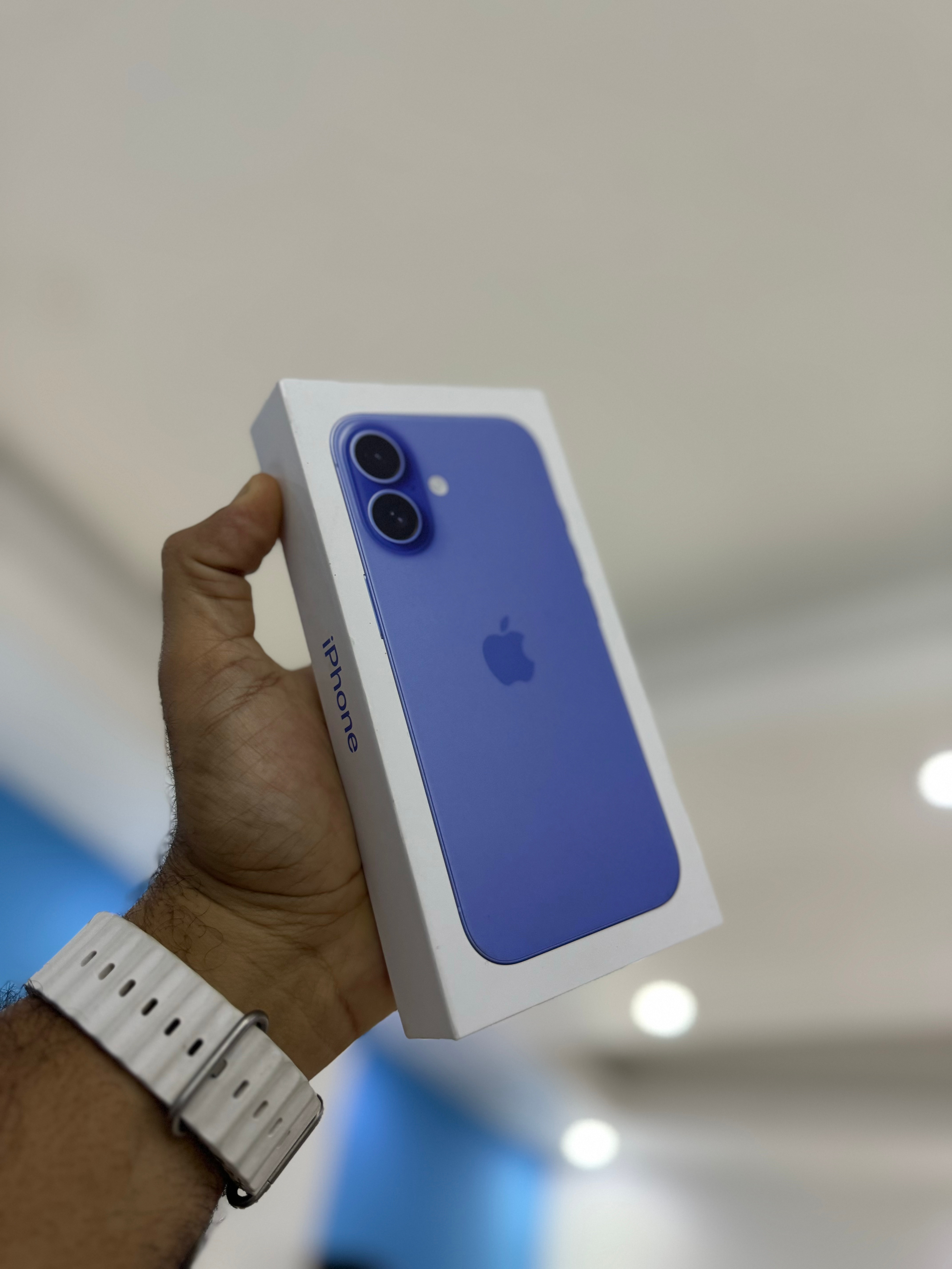 celulares y tabletas - iPhone 16 128GB Azul Nuevo SelladoRD$ 64,995 NEG