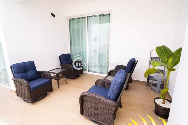 apartamentos - Apartamento Tipo Penthouse Amueblado 145, 3 Hab. 2