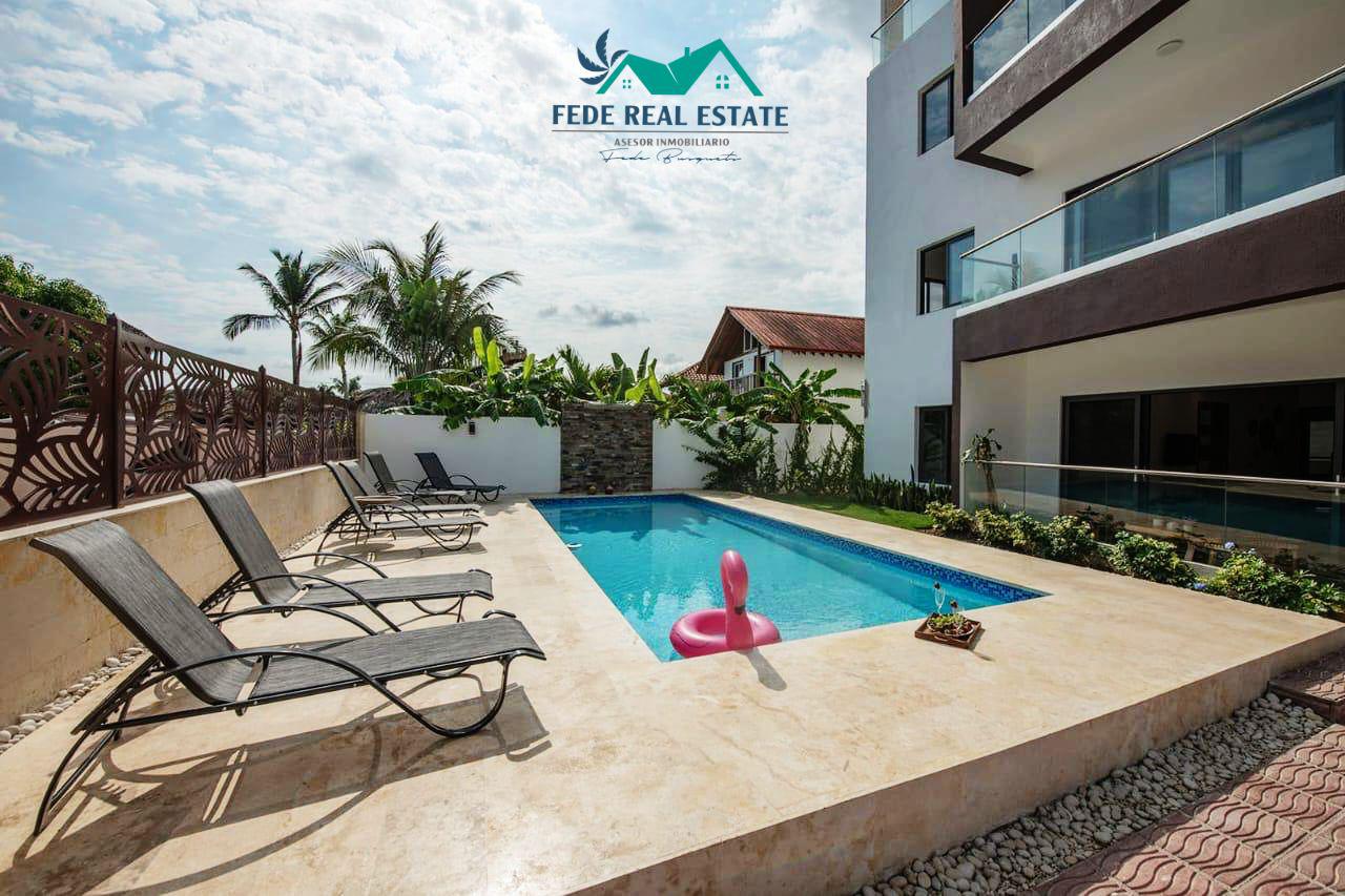 apartamentos - APARTAMENTO EN 2DO NIVEL AMUEBLADO - CERCA DE LA PLAYA