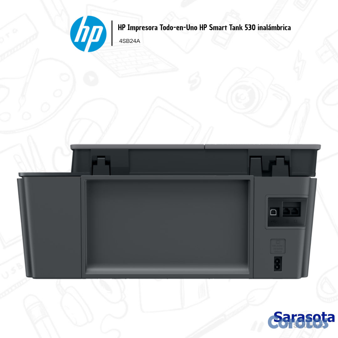 impresoras y scanners - HP Impresora Todo-en-Uno HP Smart Tank 530 inalámb 2