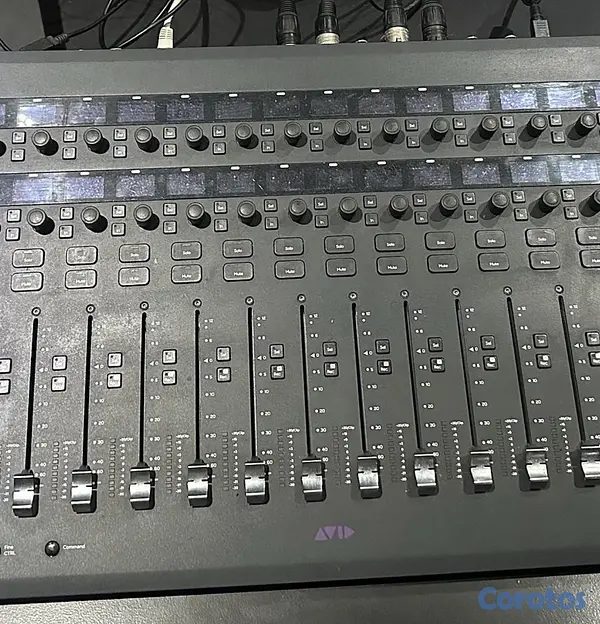 otros electronicos - Controlador AVID S3 Artist Mix – Control Surface (NEGOCIABLE) 3