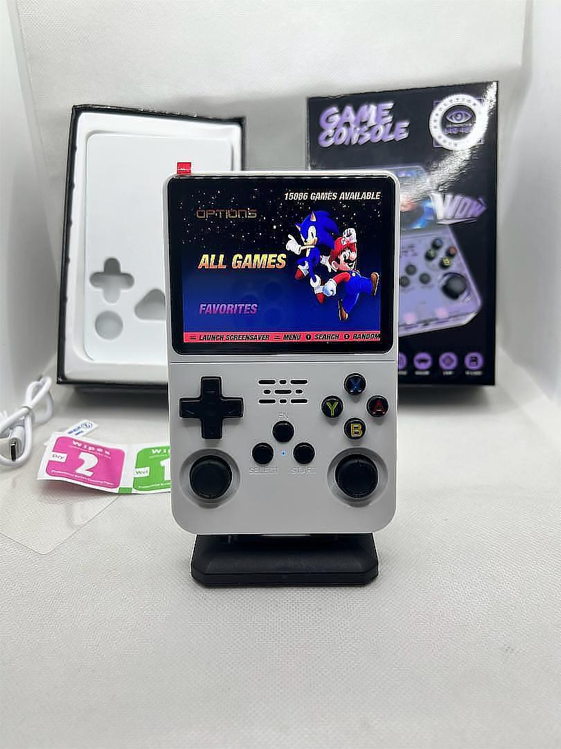 consolas y videojuegos - Portátil R36s con más de 15 mil juegos integrados  7