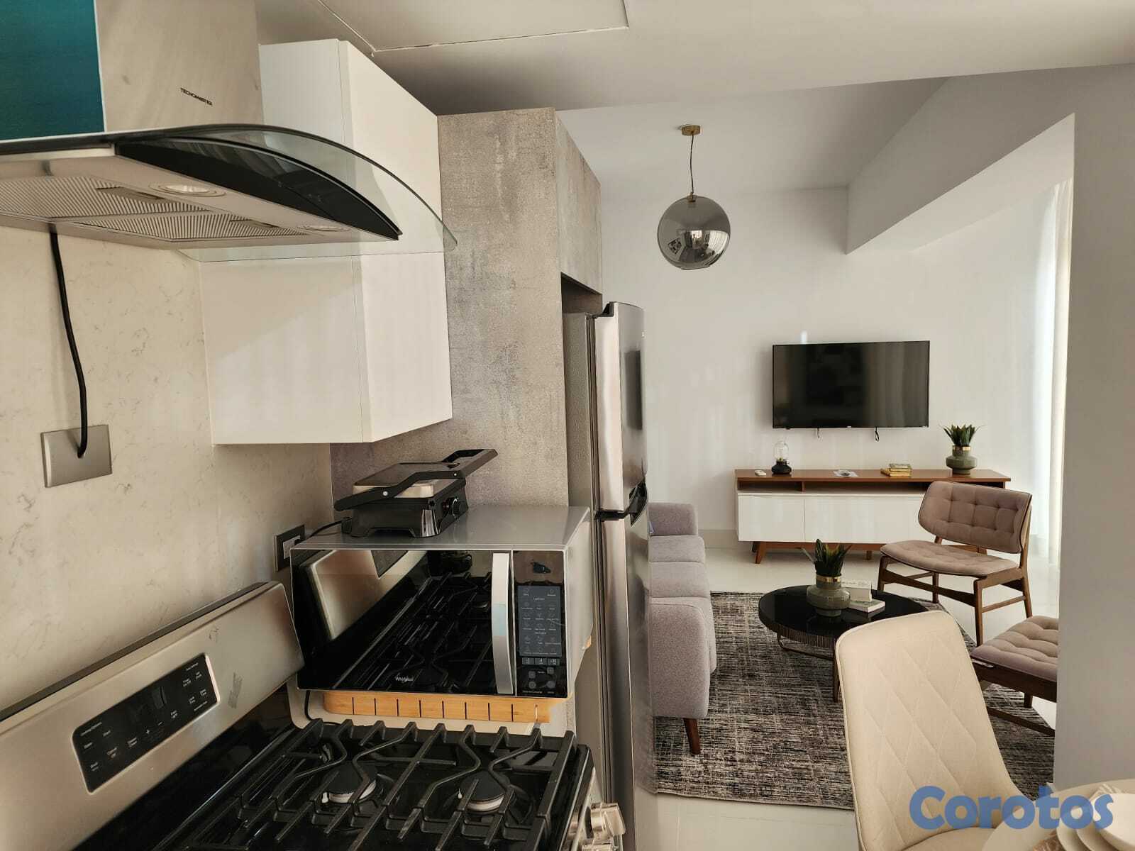 apartamentos - Apartamento Alquiler Amueblado Piantini  3