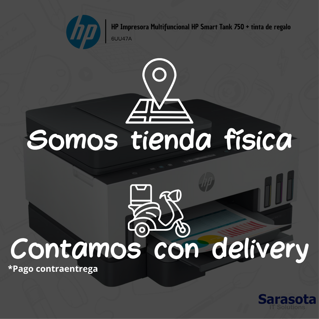accesorios para electronica - HP Impresora Multifuncional HP Smart Tank 750  4