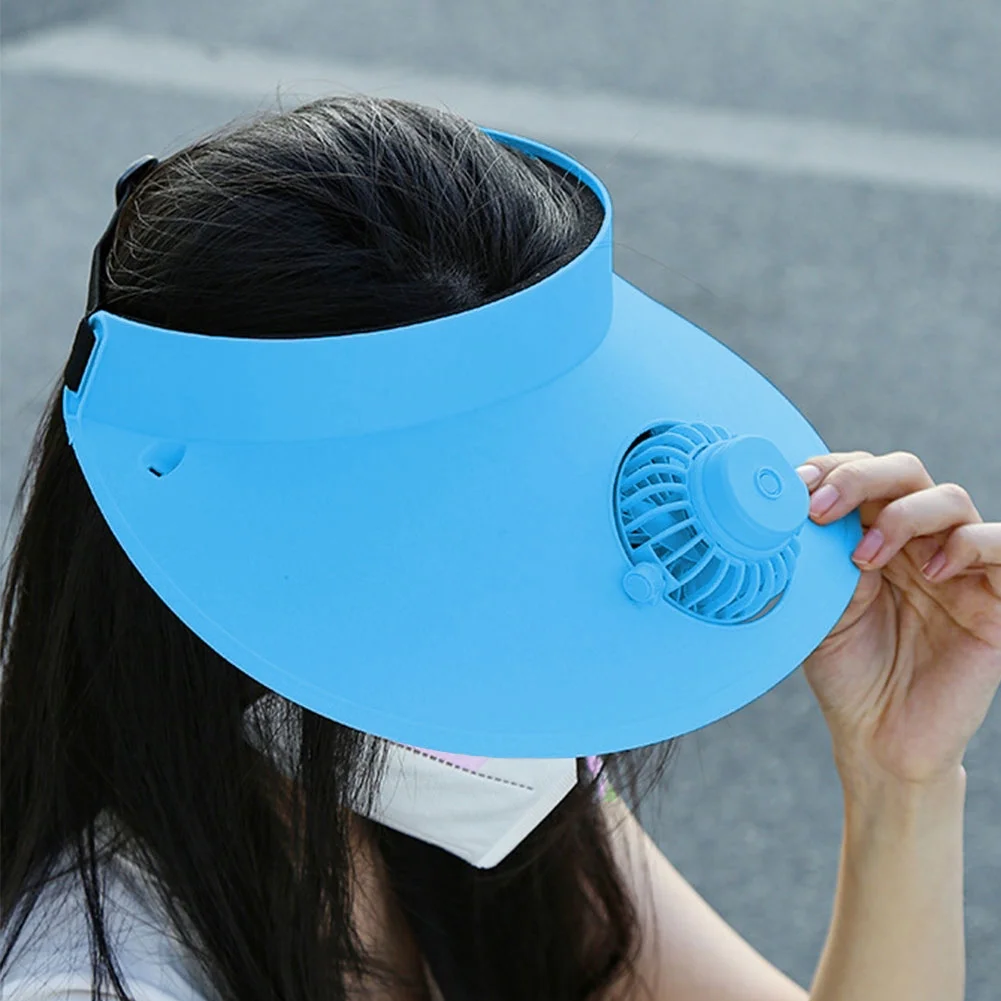 otros electronicos - Gorra con abanico. Visera con abanico  1