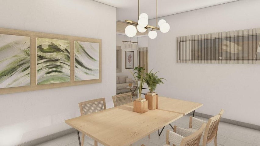 casas - Proyecto en venta Punta Cana #24-548 tres dormitorios, jardín privado, 2.5 baño
 3