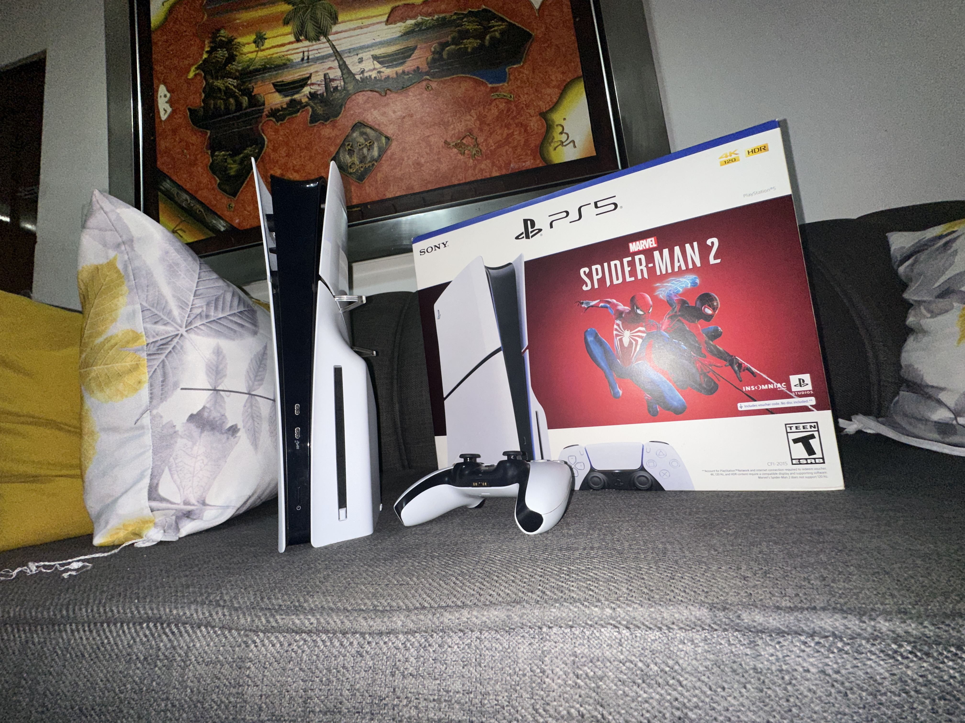 consolas y videojuegos - vendo ps5 slim versión disco 3