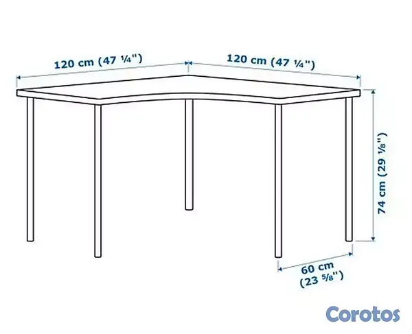 muebles y colchones - MESA DE GAMER O DE OFICINA  2